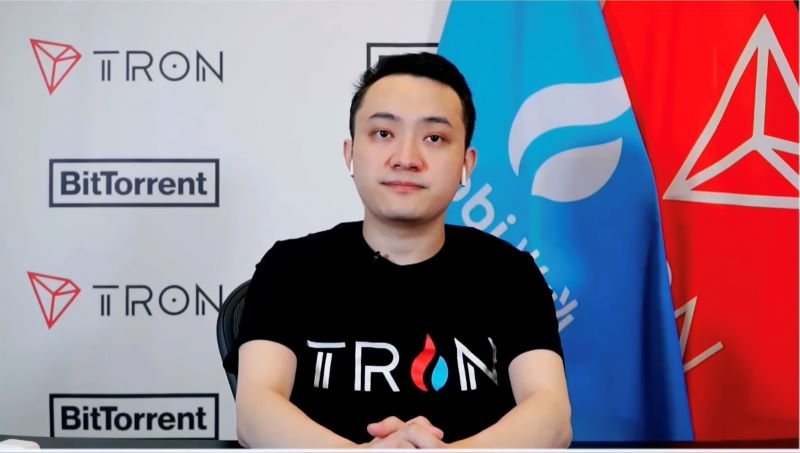 Justin Sun, a prominent figure in the blockchain world, is the founder of TRON