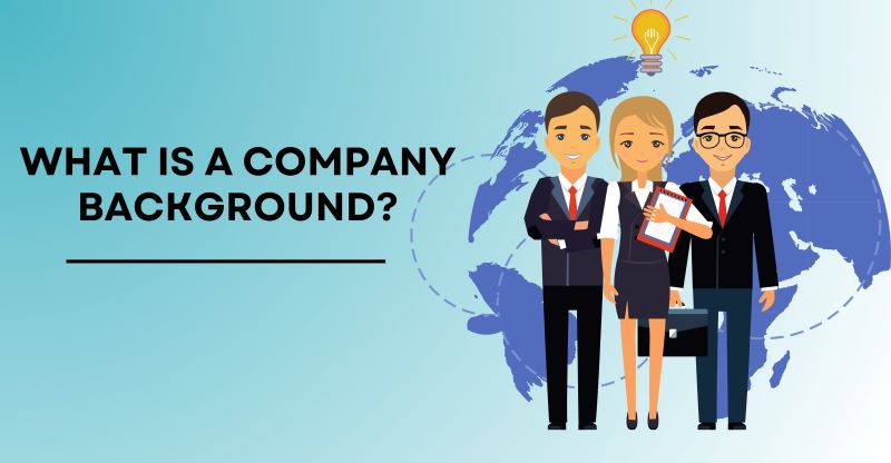 What is a Company Background?