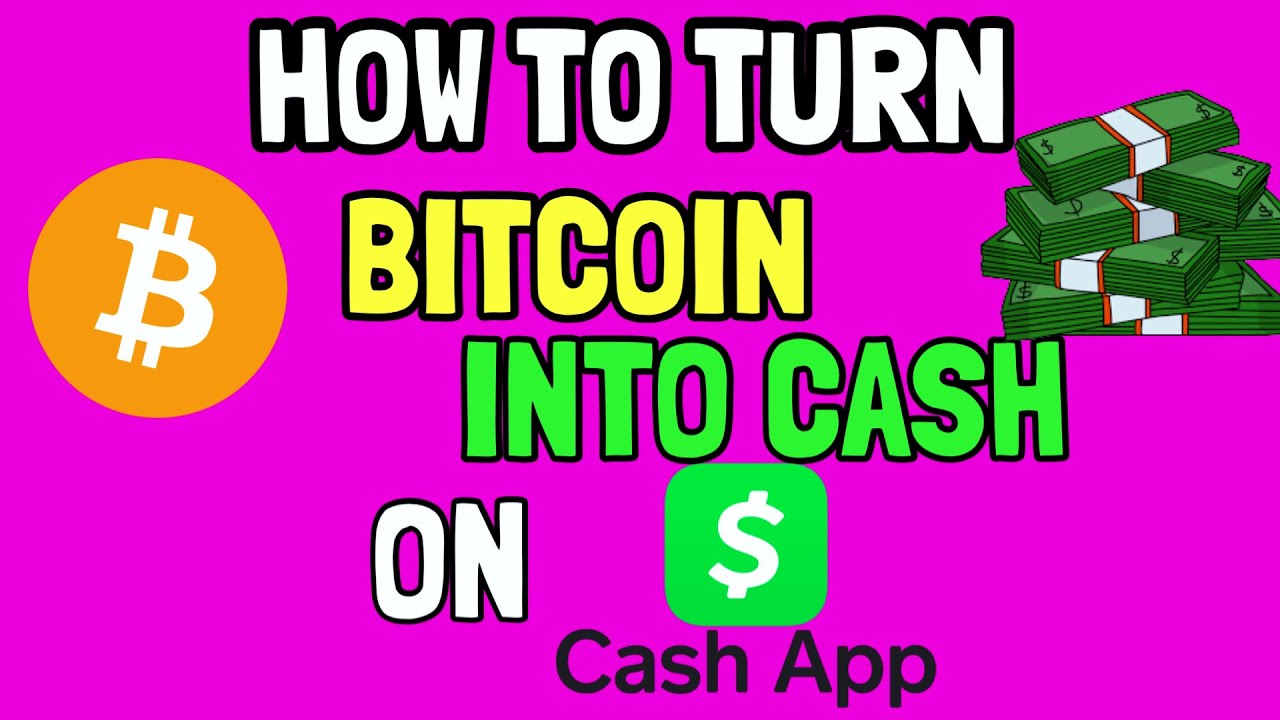 how to convert bitcoin to cash