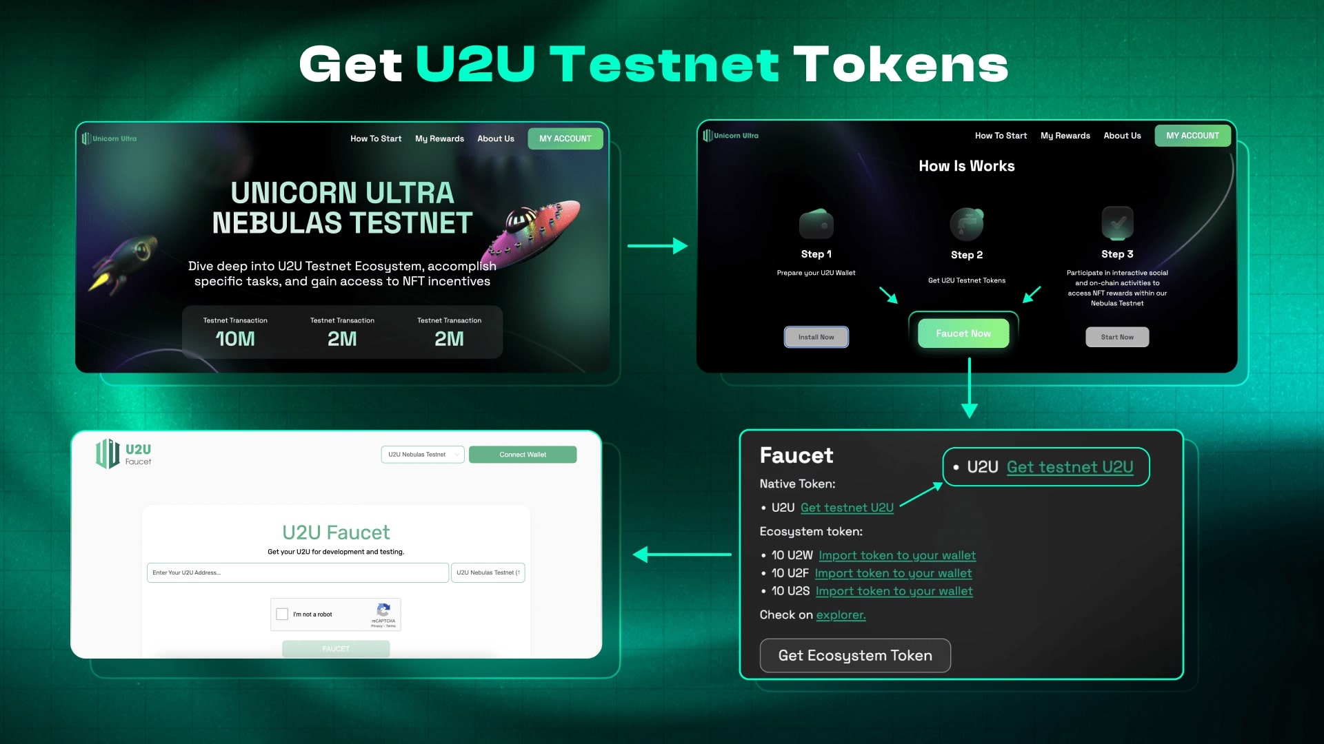 Receiving U2U Testnet Tokens