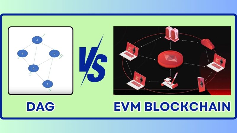 DAG and traditional EVM Blockchain