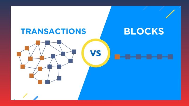 The technology of DAG compared to traditional Blockchain